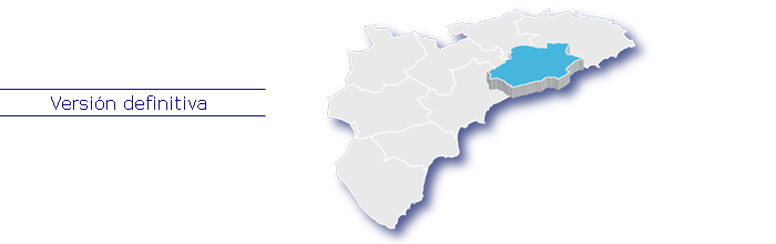 Mapa de situación de la Marina Baja