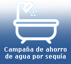 Enlace a la página de Campaña de ahorro de agua por la sequía: Abre una nueva ventana