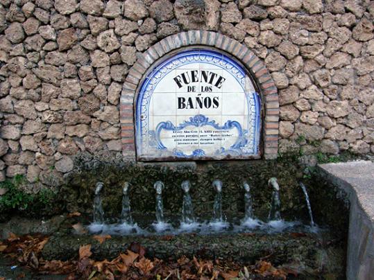 Imagen de Fuente Los baños de Montanejos